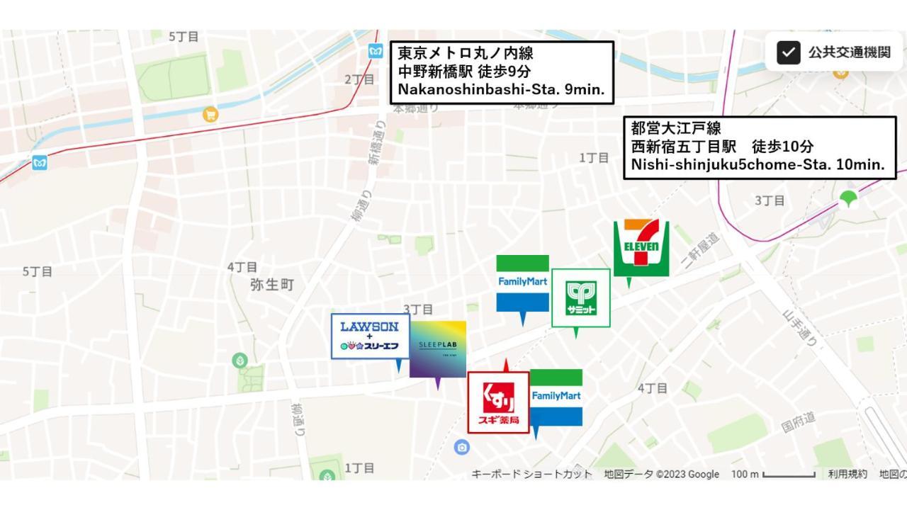 Sleeplab The Stay 西新宿annex【睡眠特化型ホテル】 Prefektura Tokio Exteriér fotografie